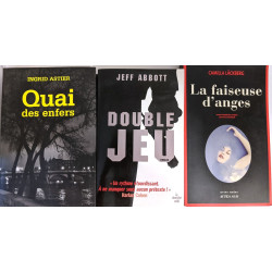 12 romans à suspens auteurs divers (voir descriptif complet): Le...
