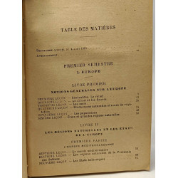 Précis de géographie- écoles normales primaires - 2e année -...