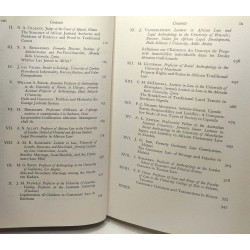 Ideas and Procedures in African Customary Law. Studies Presented...