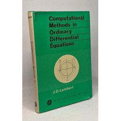 Computational Methods in Ordinary Differential Equations