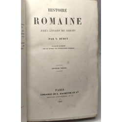 Histoire romaine jusqu'à l'invasion des barbares - 7e édition