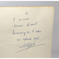 Fontenelle - avec hommage de l'auteur