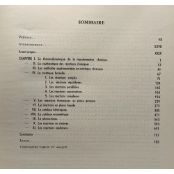 Cinétique chimique appliquée - préface de R. Navarre