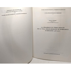 La Céramique en terre sigillée de la Villa Belgo-Romaine de...