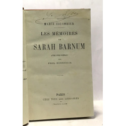 Les mémoires de Sarah Barnum avec une préface par Paul Bonnetain