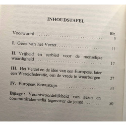 Esprit de la résistance et conscience européenne / Geest van het...