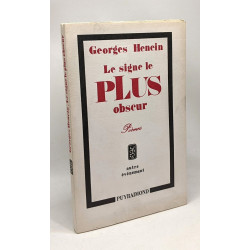 Le signe le plus obscur - Poèmes
