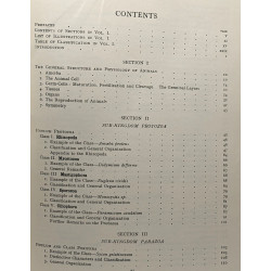 A text-book o zoology - VOLUME I et II - seventh edition