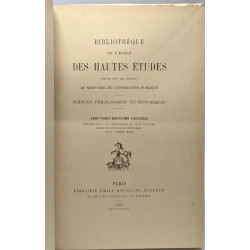 Introduction à la chronologie du latin vulgaire - étude de...