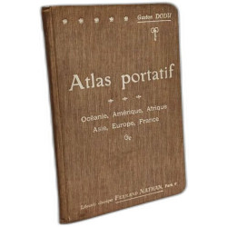 Atlas portatif - Océanie Amérique Afrique Europe France Asie