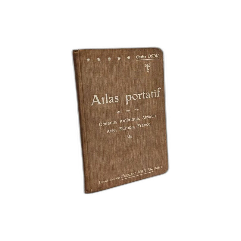 Atlas portatif - Océanie Amérique Afrique Europe France Asie
