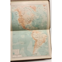 Atlas portatif - Océanie Amérique Afrique Europe France Asie