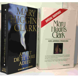 Les années perdues + avant de te dire adieu --- 2 livres