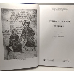 Geoffroy de Vendôme : Oeuvres / sources d'Histoire médiévale...