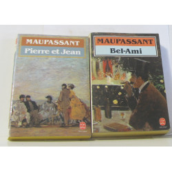 Lot de 2 livres Pierre et Jean - bel-ami