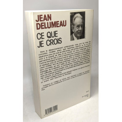 Ce que je crois