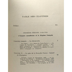 Vue générale de l'histoire du Canada - 1534-1935 - seize...