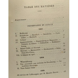 En flânant à travers l'Alsace
