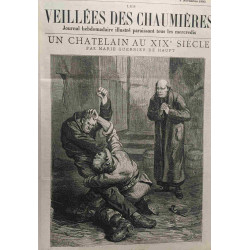 Les veillées des chaumières - journal hebdomadaire illustré 4e...