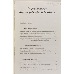 La psychanalyse dans sa prétention à la science - RENNES le 16...