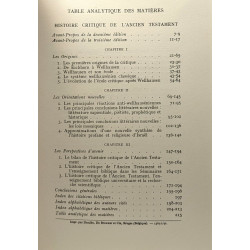 Histoire critique des livres de l'ancien testament - tome I -...