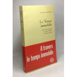 Temps immobile pages choisies