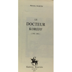 le docteur Koreff (1783-1851)
