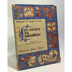 Les saints du calendrier - Janvier - illustrations de Henriette de...