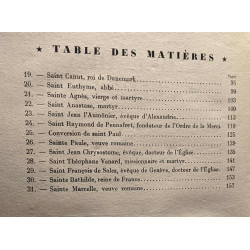 Les saints du calendrier - Janvier - illustrations de Henriette de...