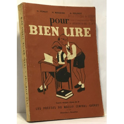 Pour bien lire - cours moyen de 8e