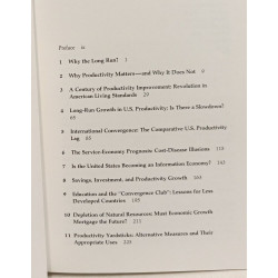 Productivity and American Leadership: The Long View