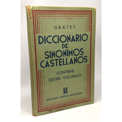 Diccionario de sinonimos castellanos - contiene 120 000 vocablos