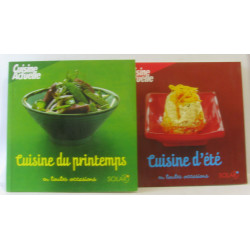 Cuisine du printemps + cuisine d'été en toute occasions (2 volumes)