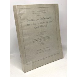 Notes on Prehistoric and early Iron in the Old World - Pitt Rivers...