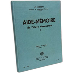 Aide-mémoire de l'élève dessinateur - édition 1966-1967