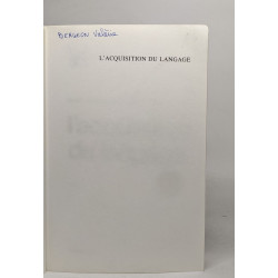 L'acquisition du langage