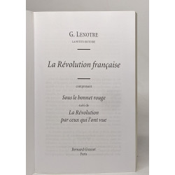 La revolution francaise: Sous le bonnet rouge , suivi de La...