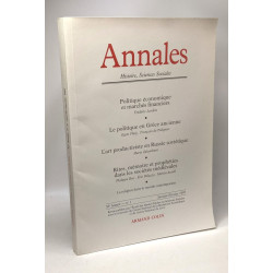 Annales janvier-février 1997 - 52e année - les Politiques...
