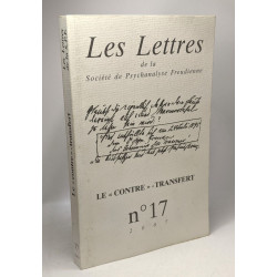 Les Lettres de la spf n 17 2007 Le "contre" - transfert