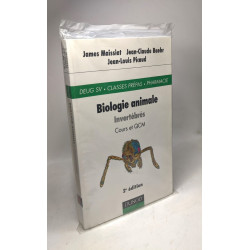 Biologie animale des invertébrés : Cours et QCM