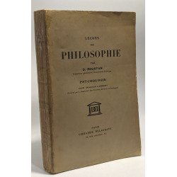 Leçons de philosophie - Tome I : Psychologie