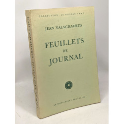 Feuillets de journal - collection Le roseau vert - avec hommage de...