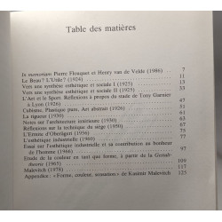 Vers Une Synthese Esthetique Et Sociale