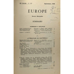 Guatemala - europe revue mensuelle septembre 1968