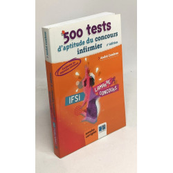 500 tests d'aptitude du concours infirmier