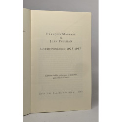 Correspondances Jean Paulhan