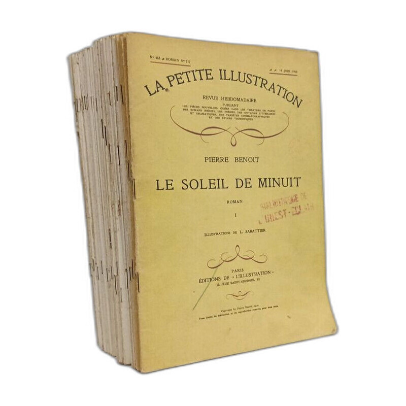 36 numéros de "La petite illustrations" entre 1931 et 1939...