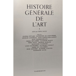 Histoire générale de l'art - tome un et deux - préface par Emie Mâle