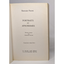 Portraits et Aphorismes