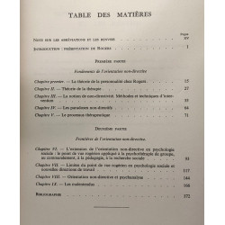 L'orientation non-directive en psychothérapie et en...